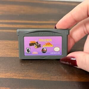 Super Breakout Lunar Lander Millipede - Nintendo Game Boy Advance Gameboy Game